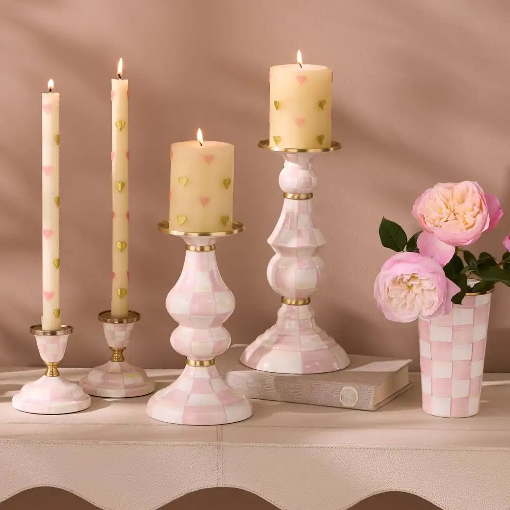 Rosy Check Short Candlestick