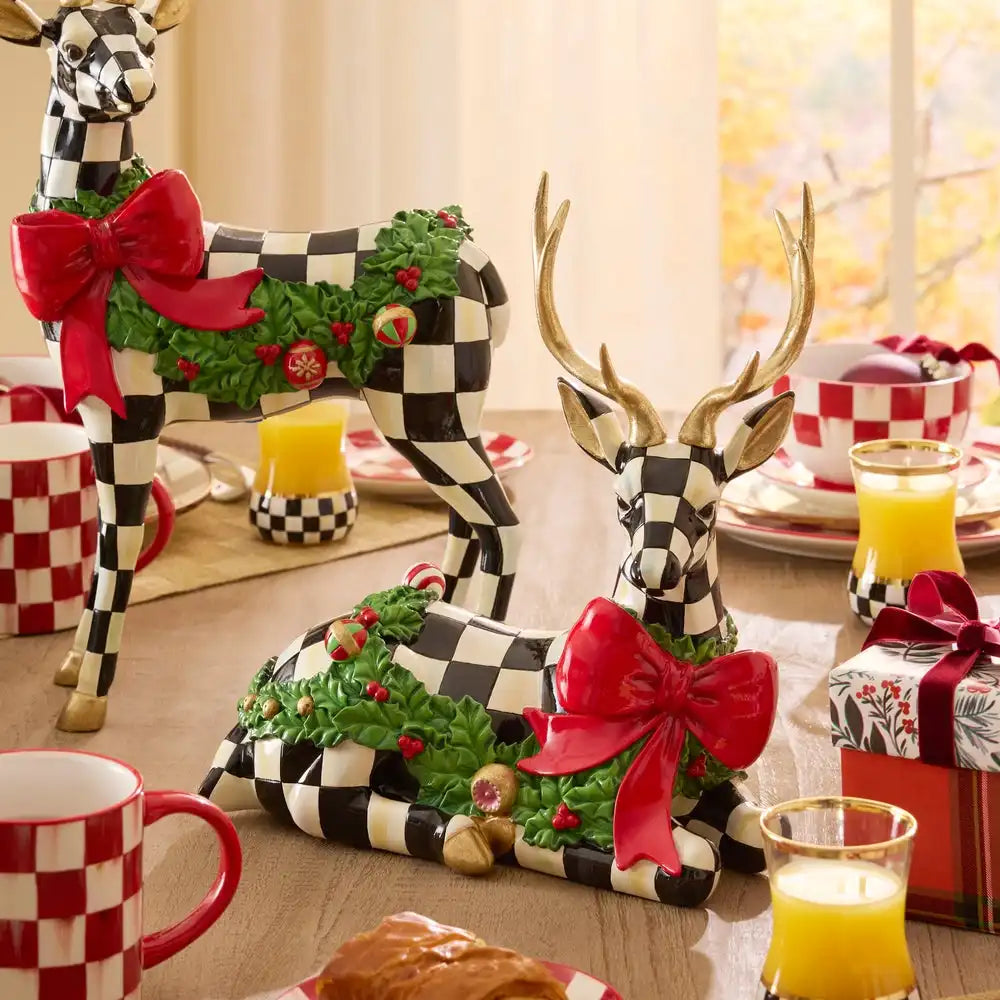 Holly Check Resting Deer