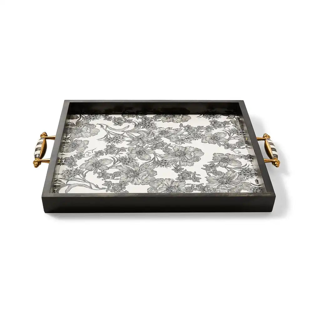 Courtly English Garden Serving Tray