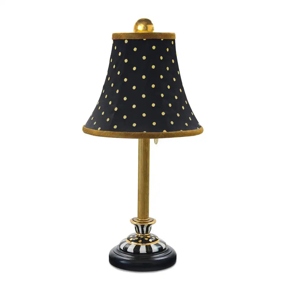 Black Tie Courtly Candlestick Table Lamp
