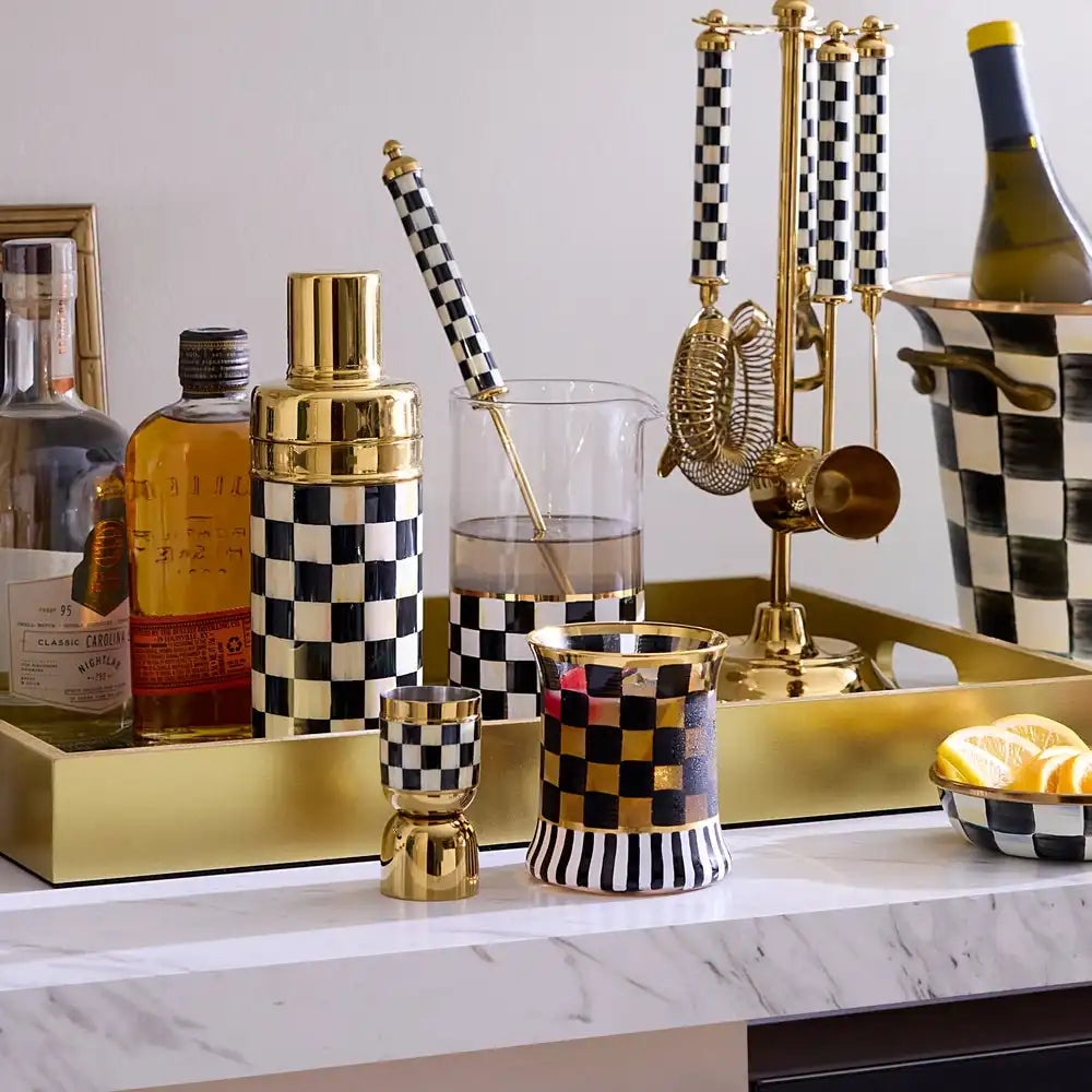 Courtly Check Mixing Glass