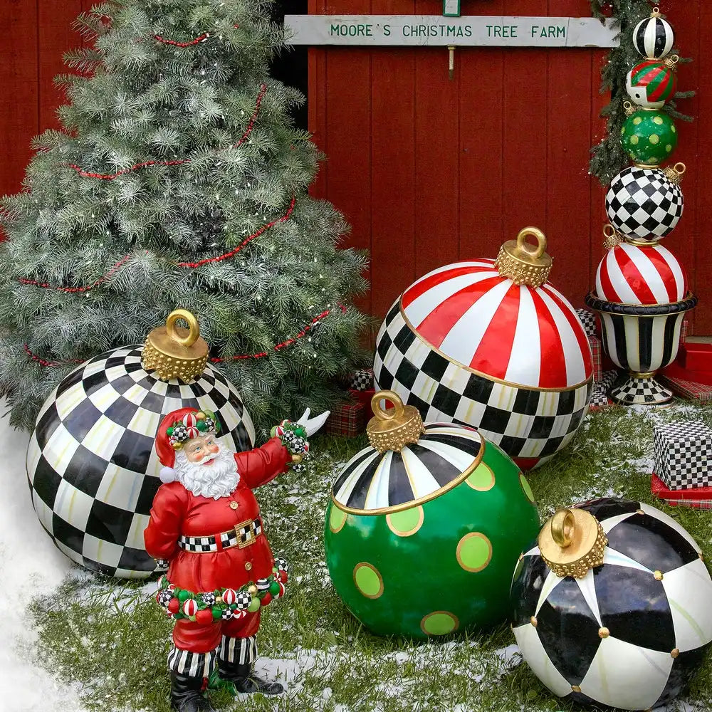 Jolly Stacked Ornaments Trophy