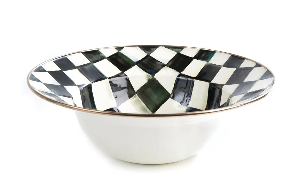 Courtly Check Serving Bowl