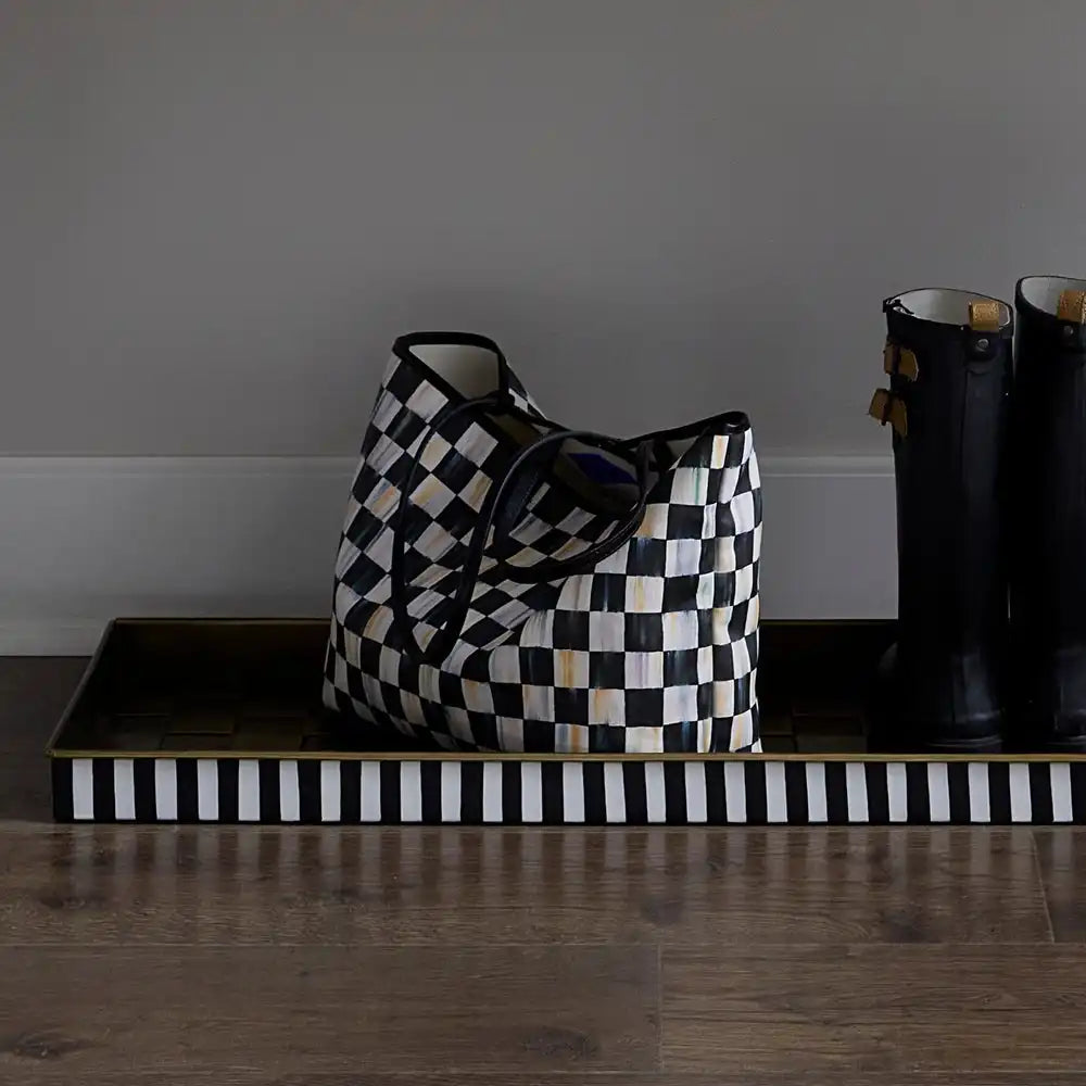 Courtly Check Marche Medium Tote