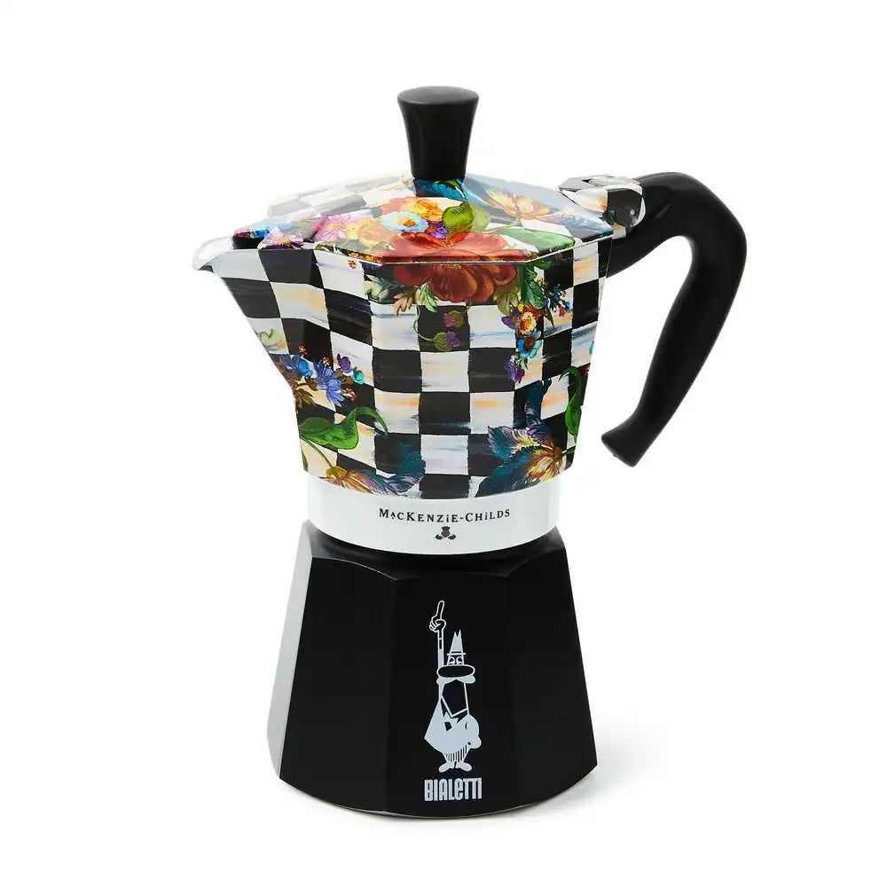 Courtly Flower Market 6 Cup Moka Pot